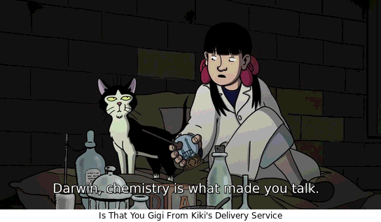 Screenshot Of A Talking Cat