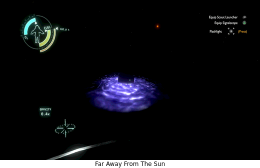 Screenshot of the Far Sun